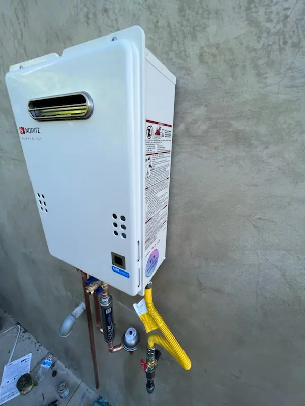 Tankless water heater installation for Gun Plain homes